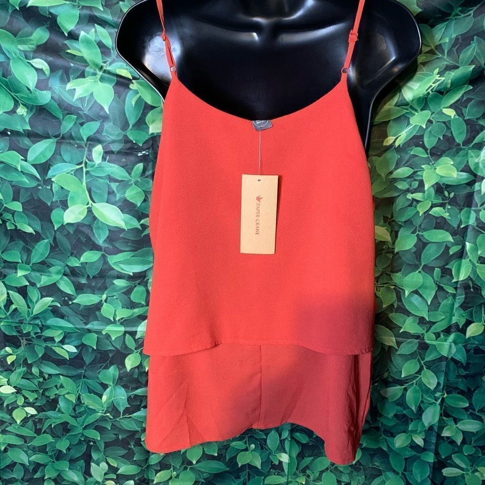 Paper Crane Shell Tank Top - Picture 2 of 2